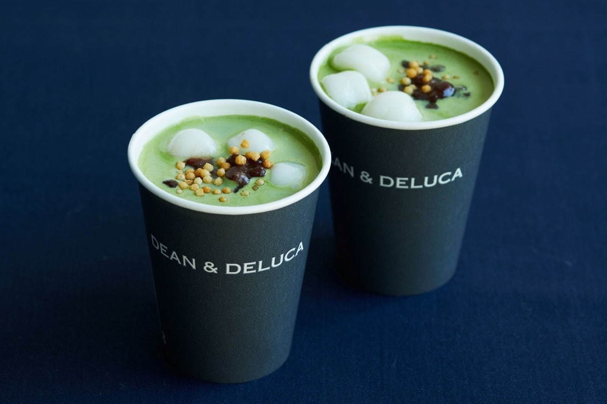 日本茶｜ディーン＆デルーカ、新年に向けた限定ドリンク「抹茶しるこ」宇治抹茶ラテに白玉や小豆トッピング