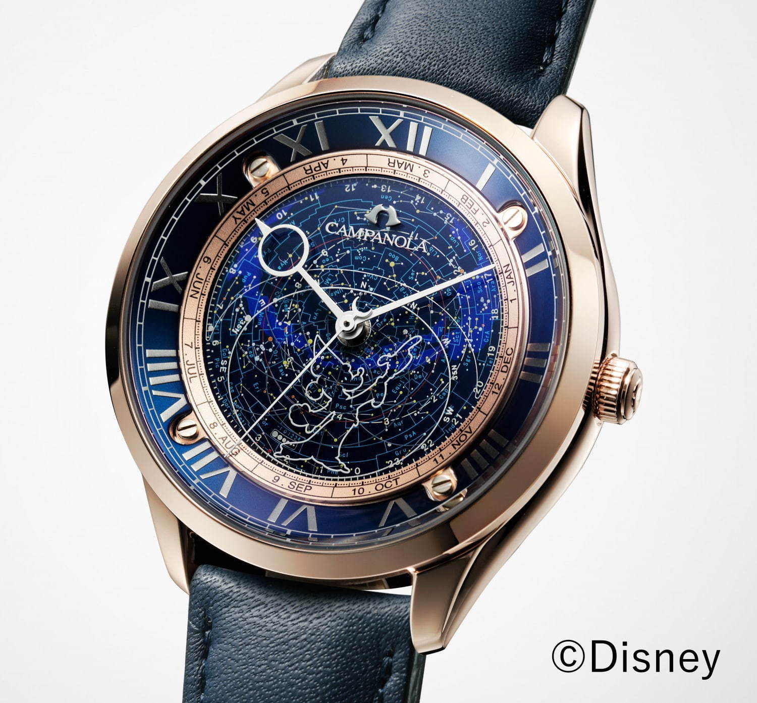 ディズニー ファンタジア モチーフの腕時計がカンパノラから 満点の星空 イメージの文字板 ファッションプレス