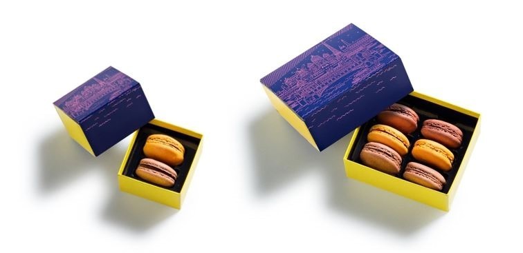 ラ・メゾン・デュ・ショコラ21年バレンタインチョコレート、青く染まった空イメージのボンボンショコラ｜写真2