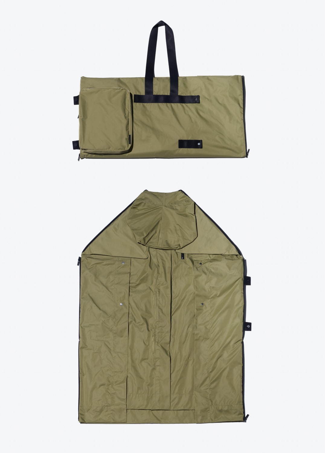 イッセイ ミヤケの“小さく畳める”新作ウェア、服＆バッグを掛け合わせたコートやパンツ｜写真5