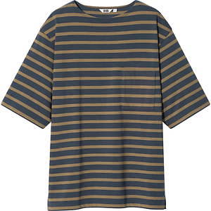 ユニクロ ユー21年春夏メンズ新作 70年代着想のデニムジャケット ボーダーtシャツ ファッションプレス