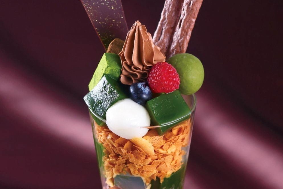 日本茶｜京都・伊藤久右衛門の「抹茶チョコレートパフェ」“濃厚”宇治抹茶アイス×ほうじ茶生チョコ