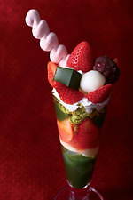 伊藤久右衛門(Itohkyuemon) 抹茶チョコレートパフェ｜写真3