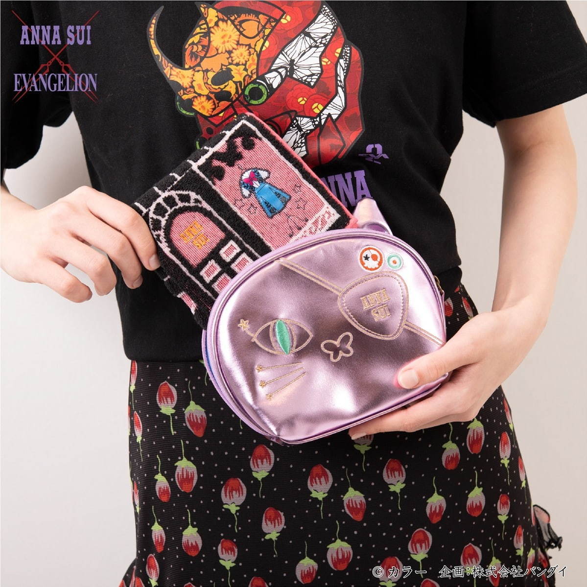 未開封　アナスイ　エヴァンゲリオン　L ANNA SUI 半袖　Tシャツ