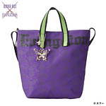 アナ スイ×エヴァンゲリオン、“初号機”イメージの花柄Tシャツ＆バタフライチャーム付きバッグ｜写真1