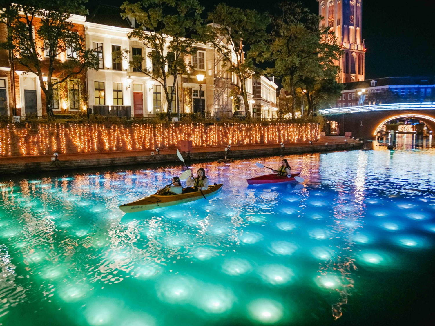 ハウステンボス、幻想的な光のアートで運河を彩る「カナルアートフェスティバル」1,300万球イルミも｜写真7