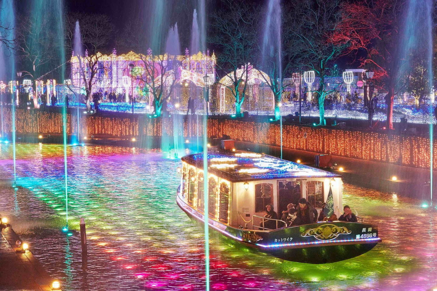 ハウステンボス、幻想的な光のアートで運河を彩る「カナルアートフェスティバル」1,300万球イルミも｜写真3