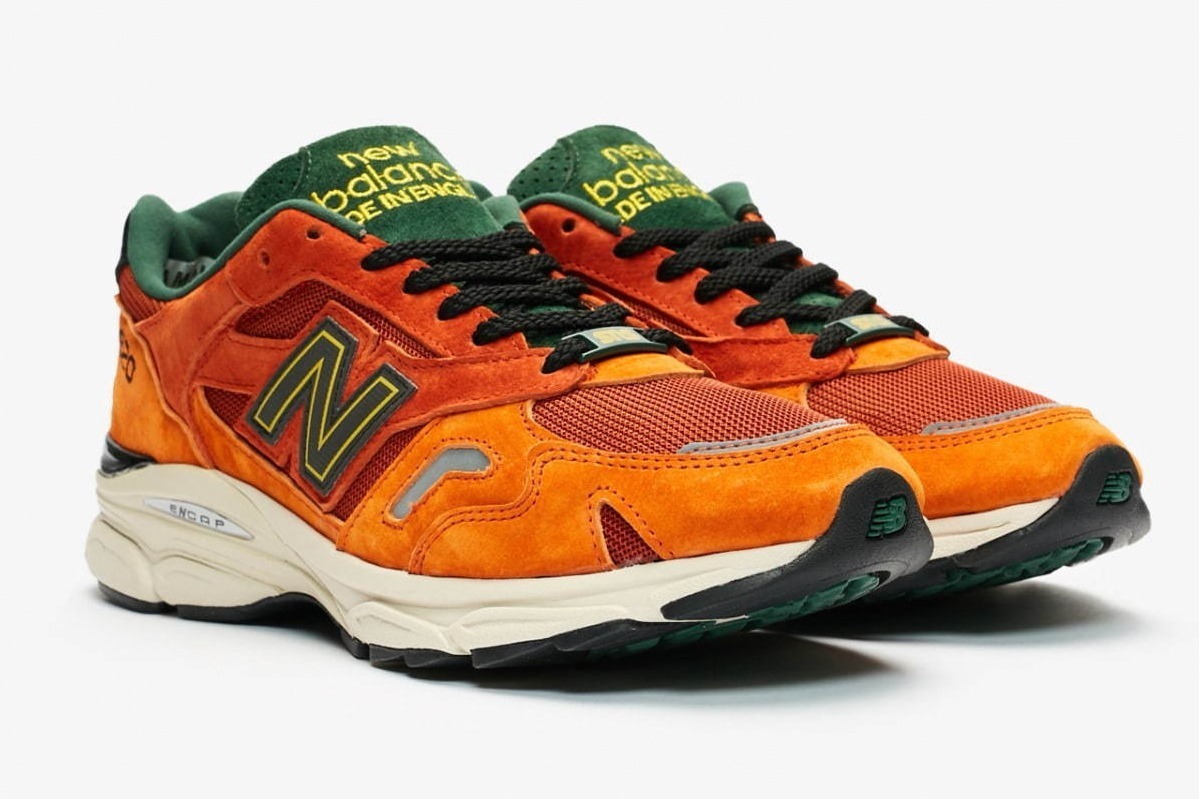 ニューバランス×スニーカーズエンスタッフのスニーカー“架空のスポーツ用品店”着想カラーで