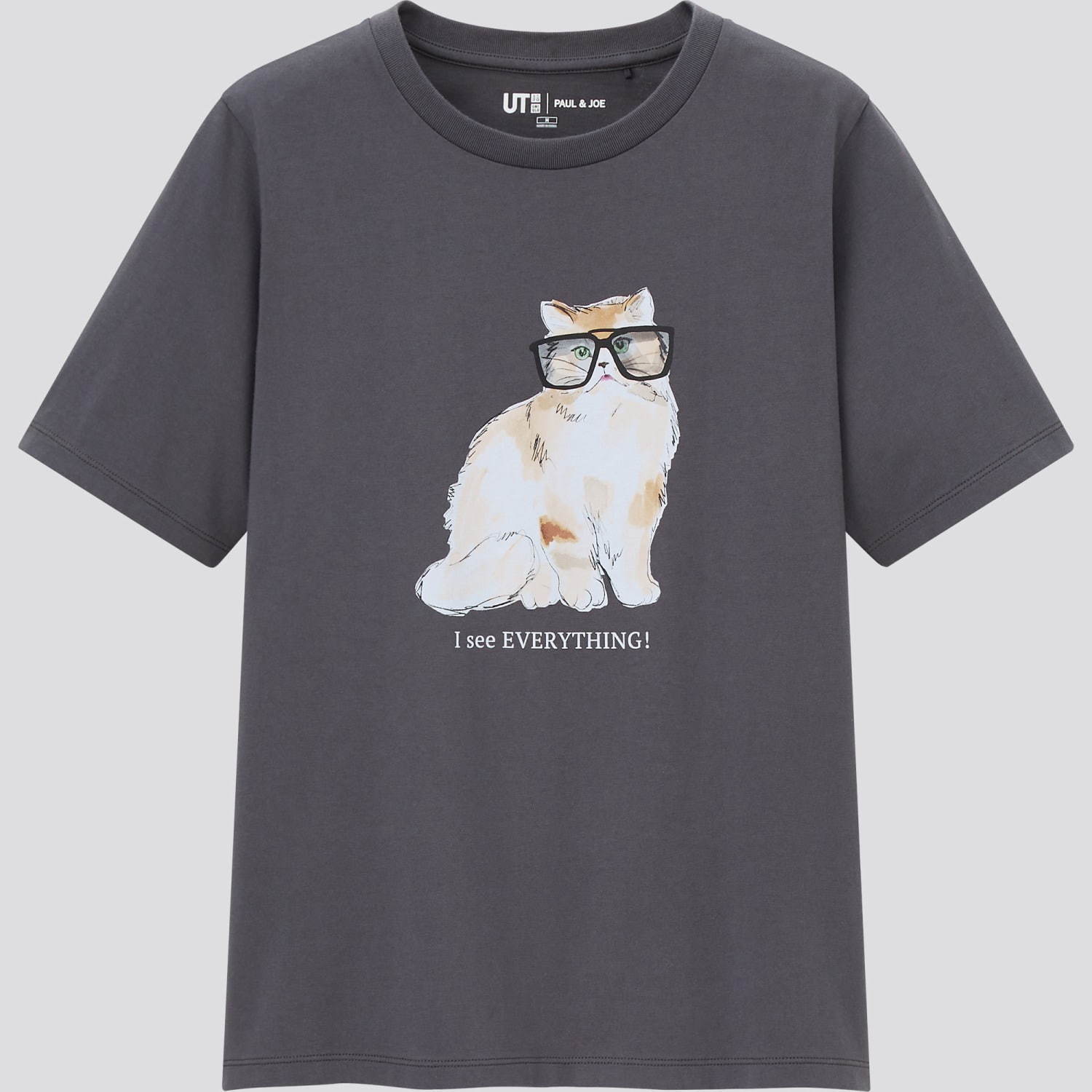 ユニクロ「UT」とポール & ジョーのコラボ、“猫と花”モチーフのTシャツ