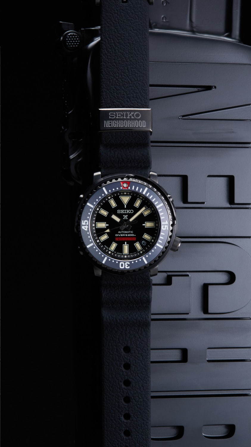 ネイバーフッド×セイコーの腕時計 - Wネームを配した文字盤＆裏蓋、200m防水など機能性も兼備｜写真7