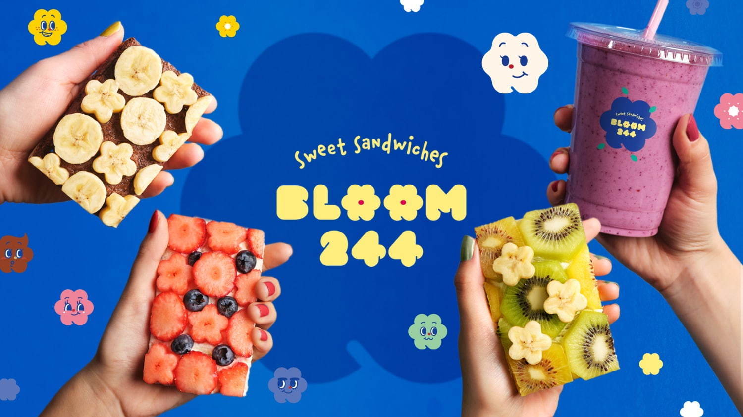 “花のような”フルーツオープンサンド専門店「BLOOM244」新大久保にオープン｜写真5