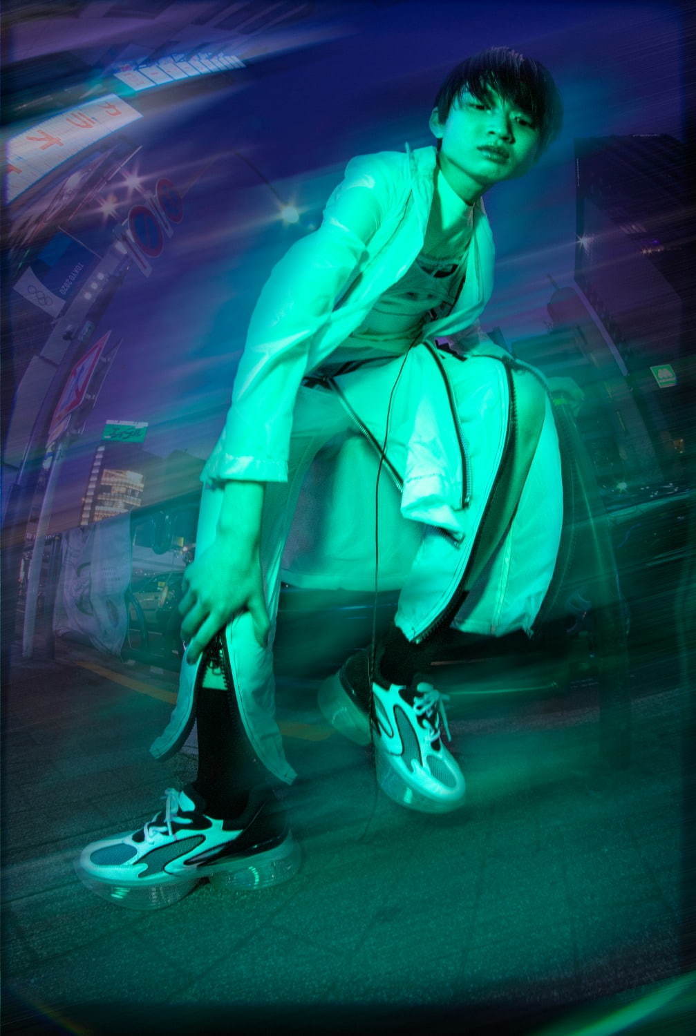 グラウンズ新作“立体ソール”スニーカー - “夜のハイウェイ”から着想したカラーリングで｜写真64