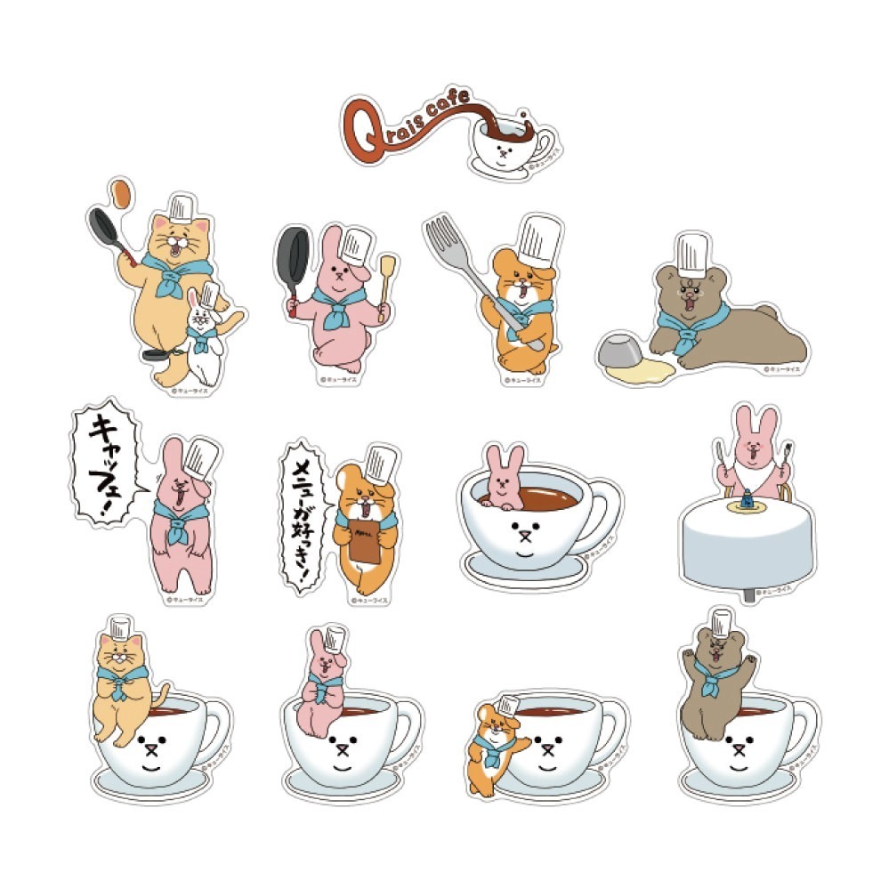 キューライスのキャラクターカフェが東京・愛知・大阪で、スキウサギ＆悲熊のフードやスイーツ｜写真31