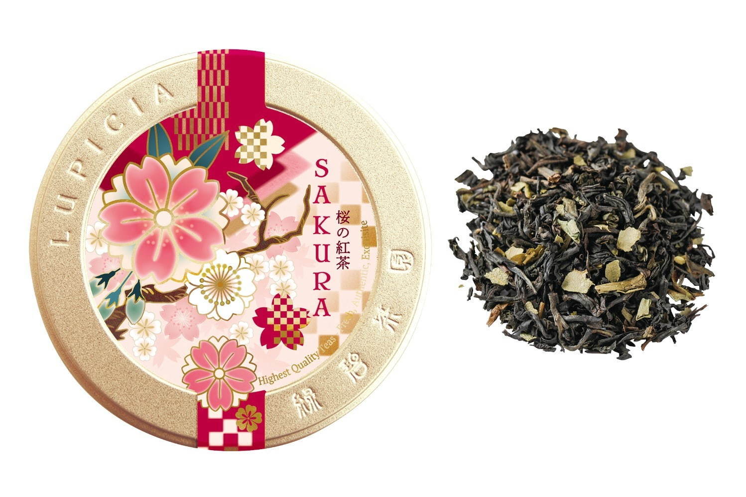 ルピシア21年春の 桜のお茶 桜餅 桜の若葉 をイメージしたフレーバーの紅茶や緑茶など ファッションプレス