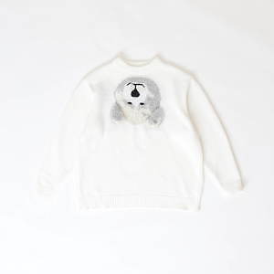 ダブレット“某ピザ店”やシロクマモチーフのTシャツ＆ニット、ウィズム別注で｜写真9