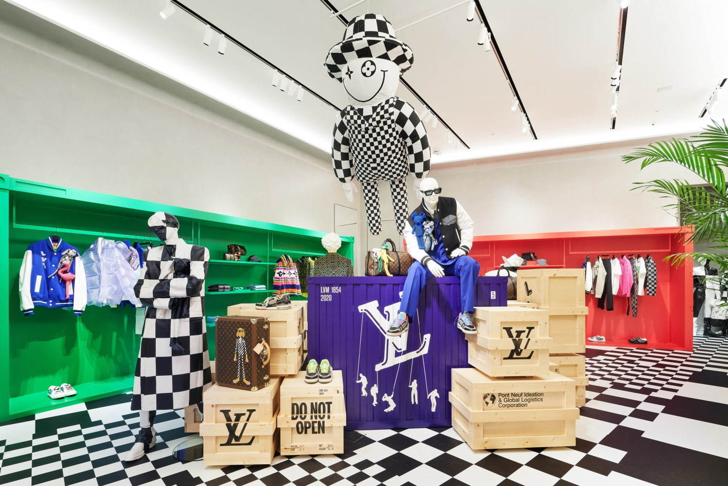 ルイ・ヴィトン、パペット付きニットやジャマイカ音楽“スカ”着想 ルイ・ヴィトン、パペット付きニットやジャマイカ音楽“スカ”着想