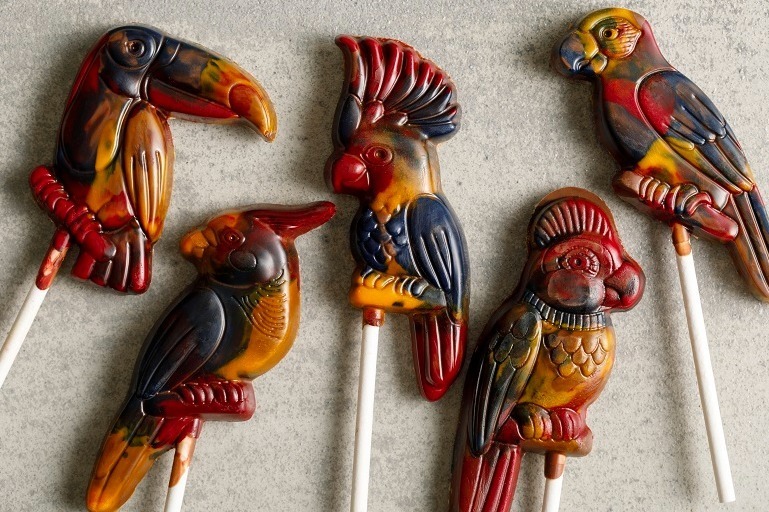 ラウンド型｜熱帯の野鳥がチョコレートに！マレーン・クーチャンスのバレンタイン2021