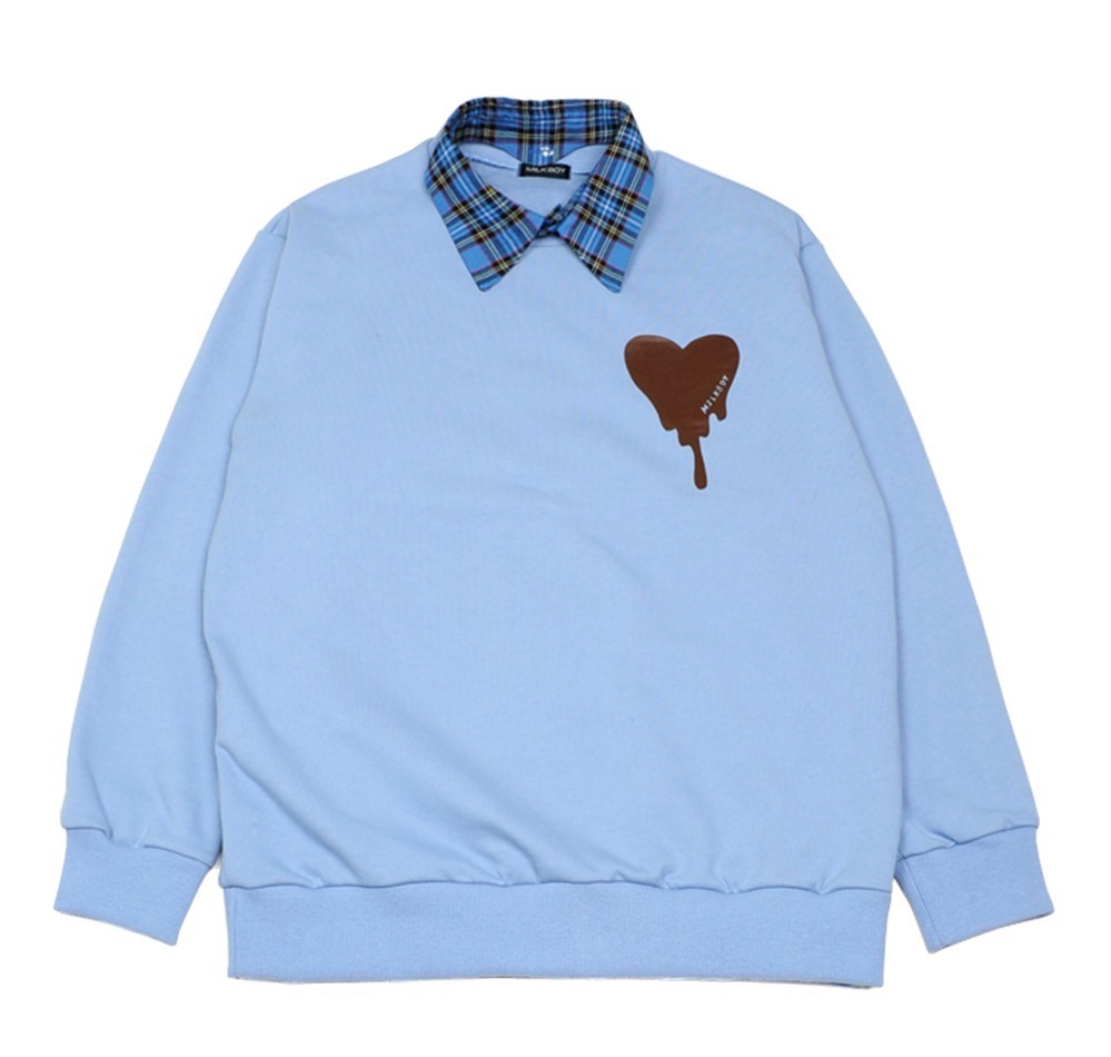 ミルクボーイ“チョコレートショップ”着想のTシャツ&“ハート型 ミルクボーイ“チョコレートショップ”着想のTシャツ&“ハート型