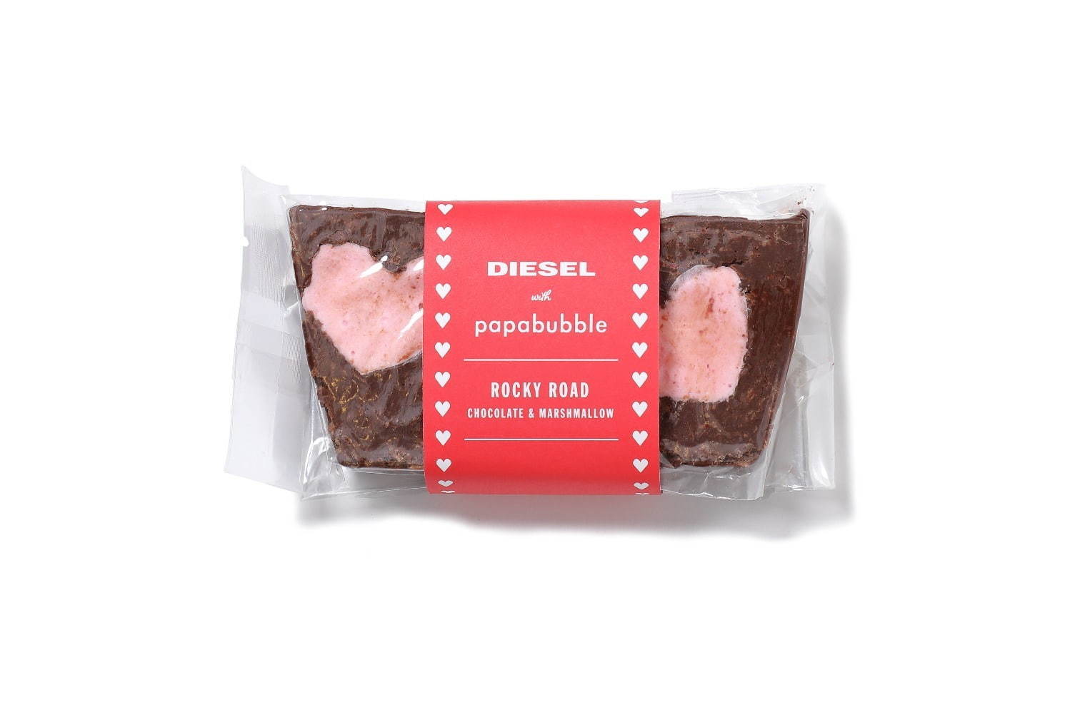 ディーゼル×パパブブレのバレンタインギフト2021、チョコ菓子とお好みのアイテムをハート柄ポーチに｜写真5