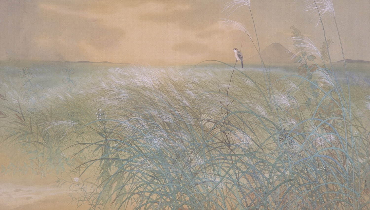 菱田春草《武蔵野》1898年 富山県美術館蔵