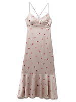 ジェラート ピケの“いちご”ルームウェア、つぶつぶMIXの苺ミルク色ニットや小粒苺のサテンパジャマ｜写真20