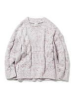 ジェラート ピケの“いちご”ルームウェア、つぶつぶMIXの苺ミルク色ニットや小粒苺のサテンパジャマ｜写真13