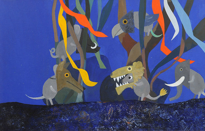 渋谷で「レオ・レオニ 絵本のしごと」展 - 絵本原画約100点に加え油彩や彫刻など｜写真11