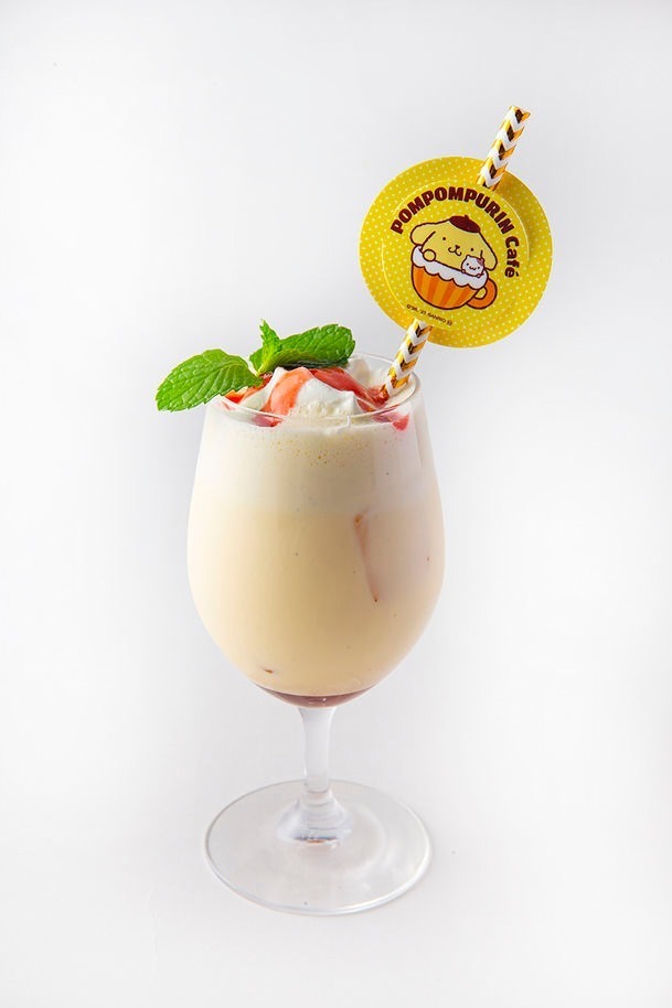 ポムポムプリンのプリンジュース 730円+税