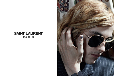 エディ・スリマンが手がけるサンローラン、メンズ初コレクションが、日本で販売開始！