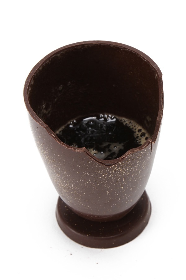 サンクトガーレン、“食べられる”チョコ製グラス＆チョコ風味の濃厚ビールがセットに｜写真6