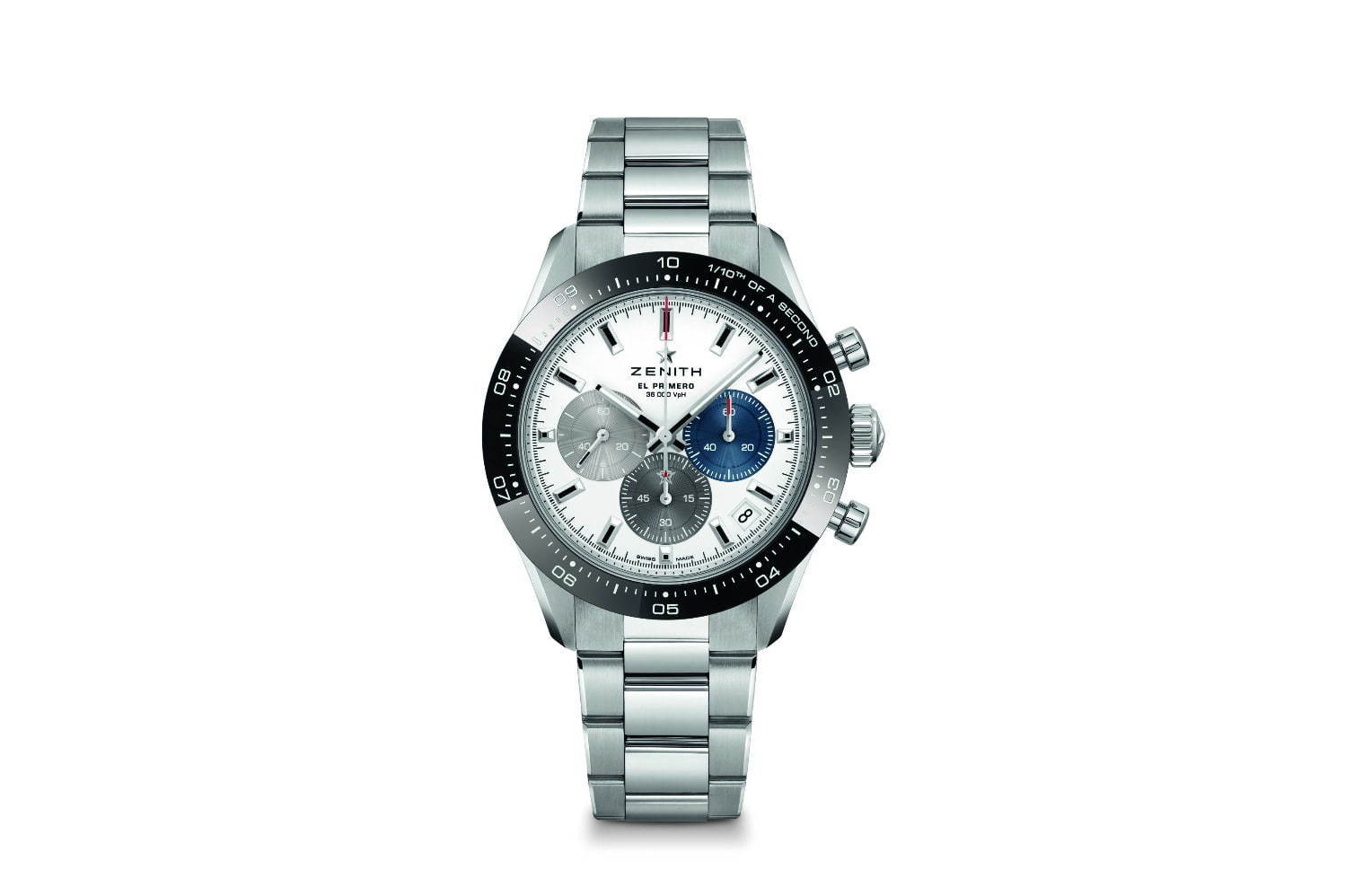〈ゼニス〉腕時計「クロノマスター スポーツ」3色のインダイヤル