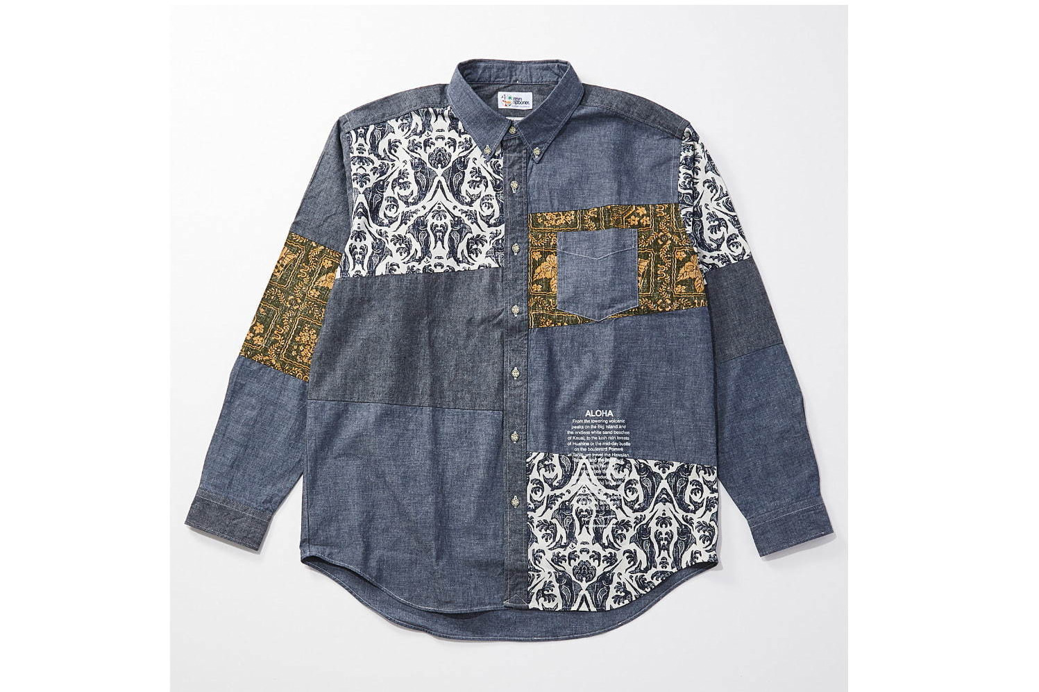 ハワイ｜エドウイン×レインスプーナー"ハワイアンシャツの生地"用いたスウェットやデニムキャップ