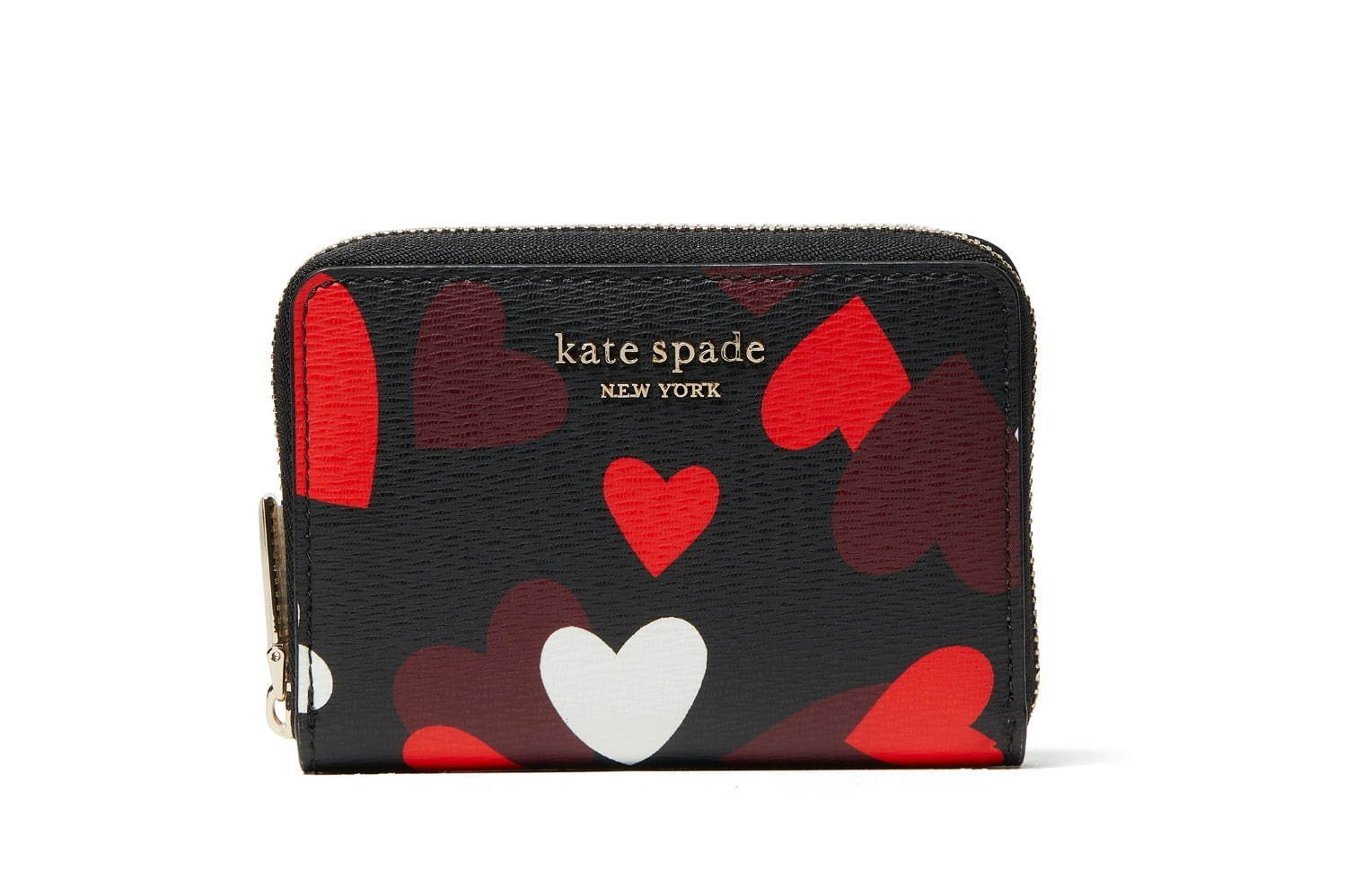 新品kate spade Lジップウォレット 折財布 ハート♡バレンタイン