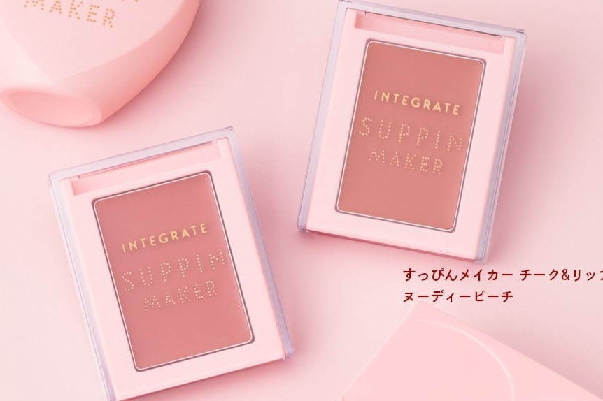 インテグレート すっぴんメイカー チーク リップ かわいいすっぴん風メイクを叶えるマルチカラー ファッションプレス