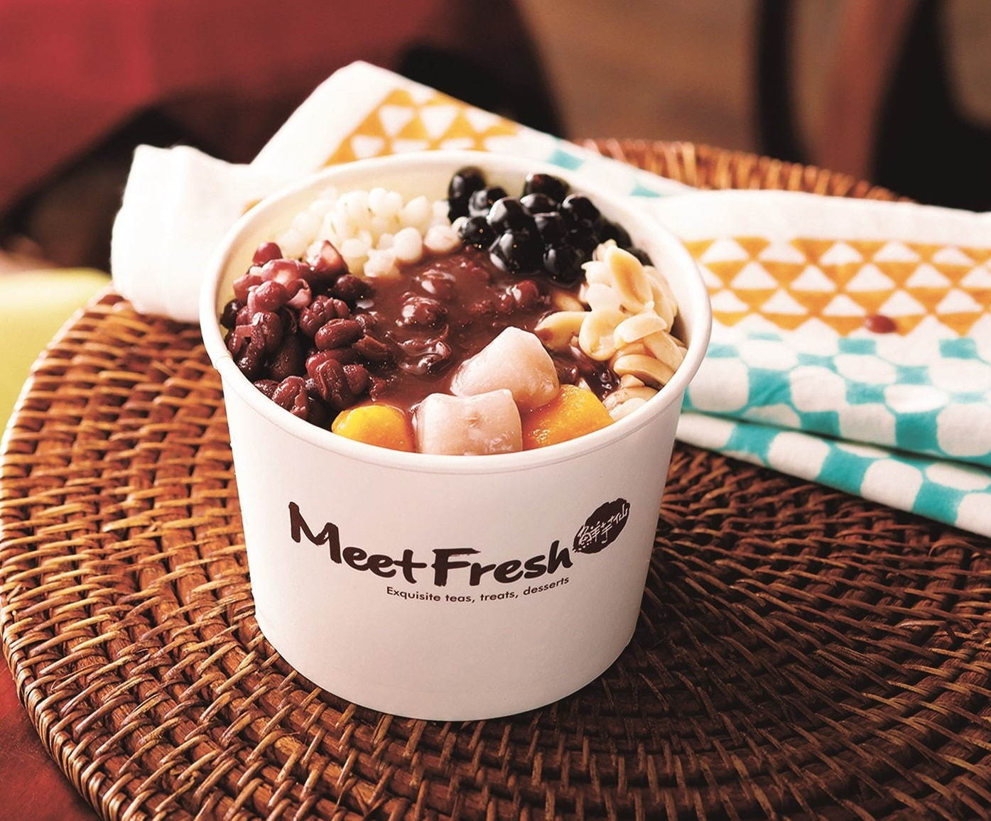 MeetFresh 鮮芋仙「芋園」イートイン 990円