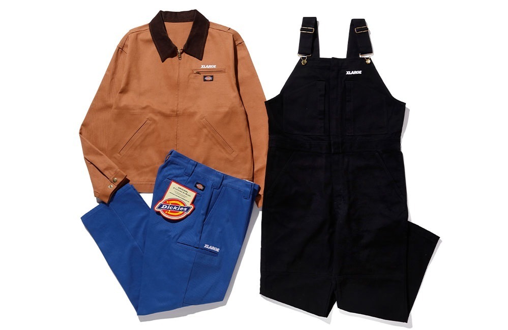 デトロイトジャケットXLARGE、Dickiesコラボ　ワークジャケット