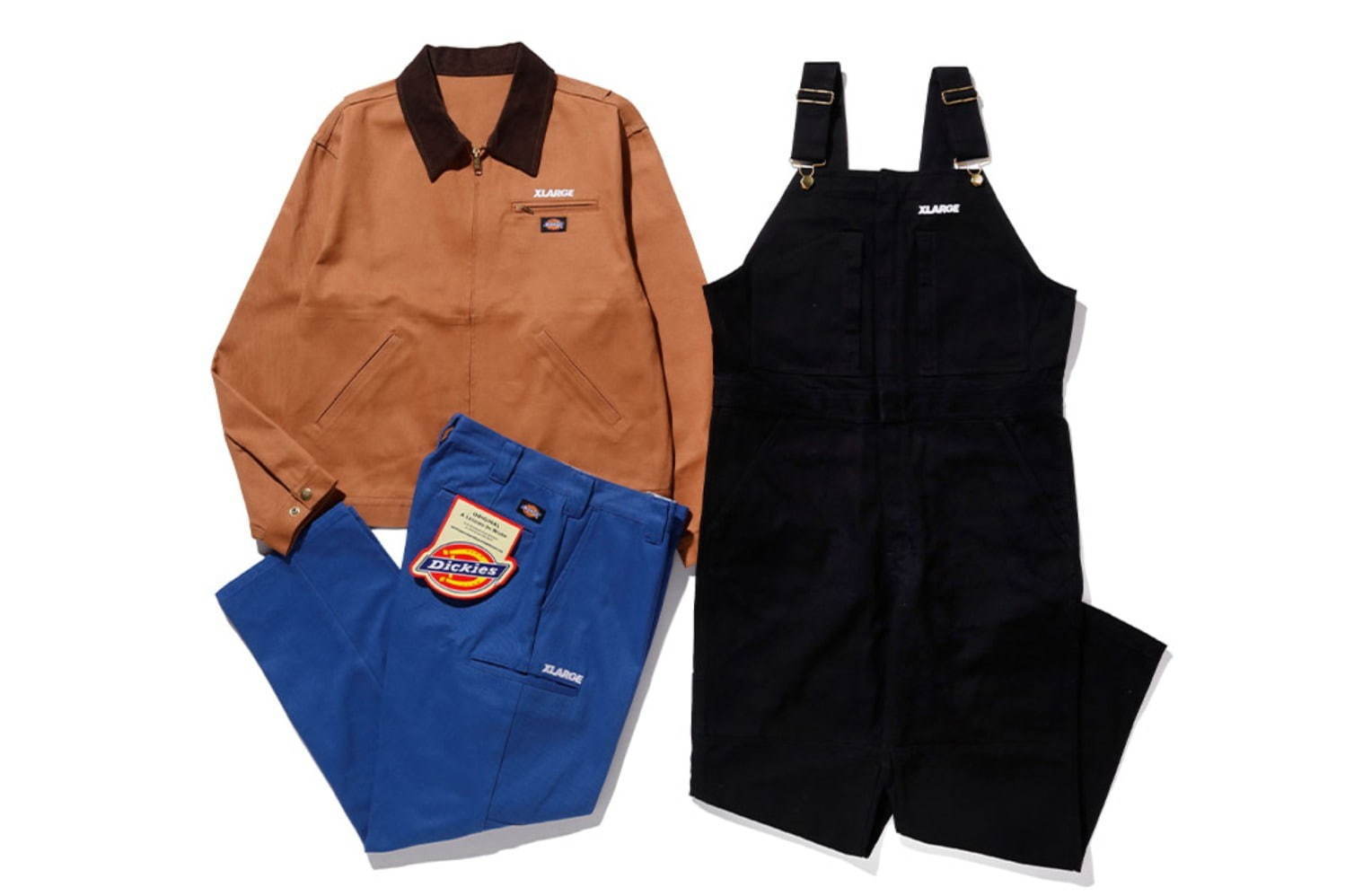 土日限定値下げ【美品】X-LARGE Dickiesコラボ　ワークジャケット