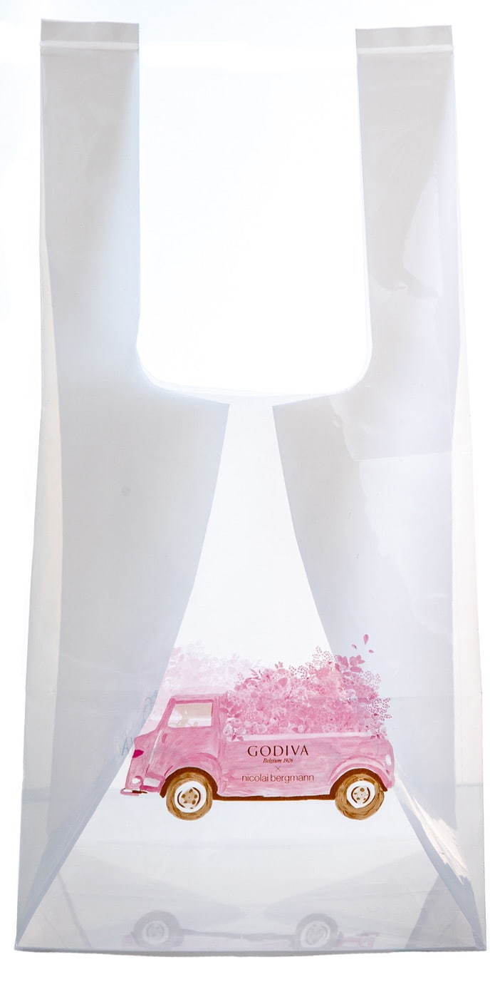 ゴディバ × ニコライ バーグマンのバレンタイン、“ピンク”のプリザーブドフラワーがチョコとセットに｜写真17