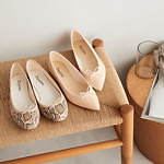 repetto バレエシューズ　パイソン柄 レペット22年春夏の新作