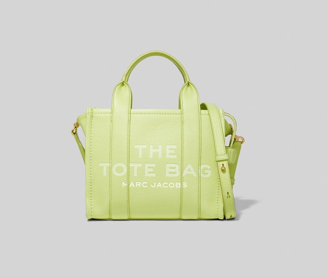 ザ マーク ジェイコブスのバッグ「ザ レザー トート バッグ」ライム＆ベージュの新色 - ファッションプレス