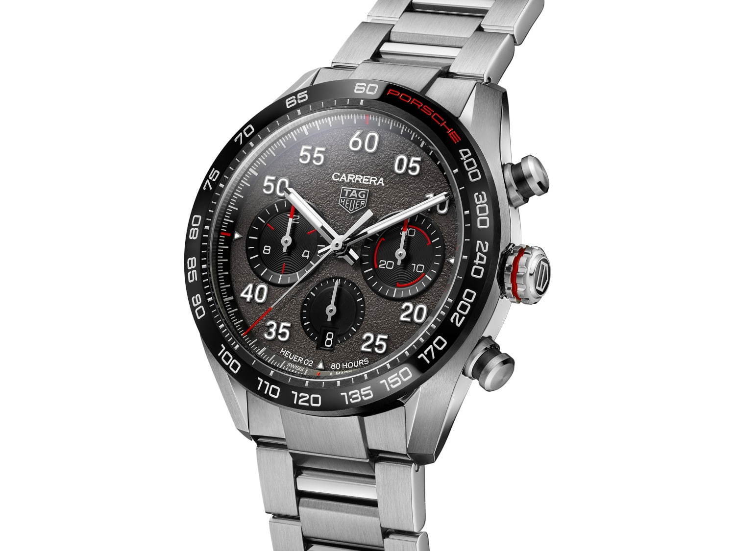 タグ・ホイヤー＆ポルシェの腕時計、ポルシェの“スポーツカー”デザインを取り入れたクロノグラフ｜写真6