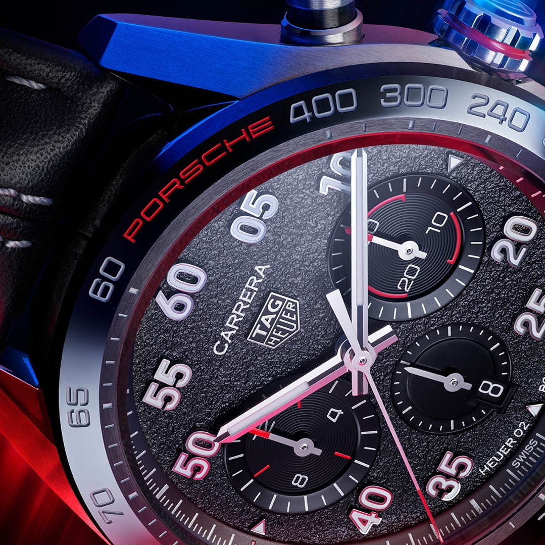 タグ・ホイヤー＆ポルシェの腕時計、ポルシェの“スポーツカー”デザインを取り入れたクロノグラフ｜写真18