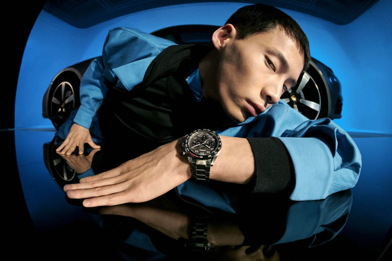 タグ・ホイヤー＆ポルシェの腕時計、ポルシェの“スポーツカー”デザインを取り入れたクロノグラフ｜写真14