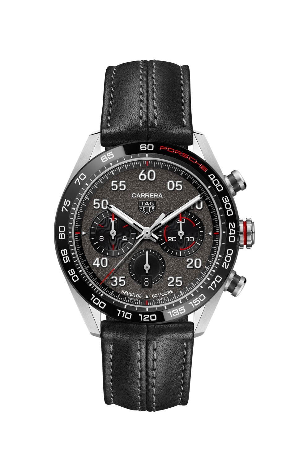 タグ・ホイヤー＆ポルシェの腕時計、ポルシェの“スポーツカー”デザインを取り入れたクロノグラフ｜写真2