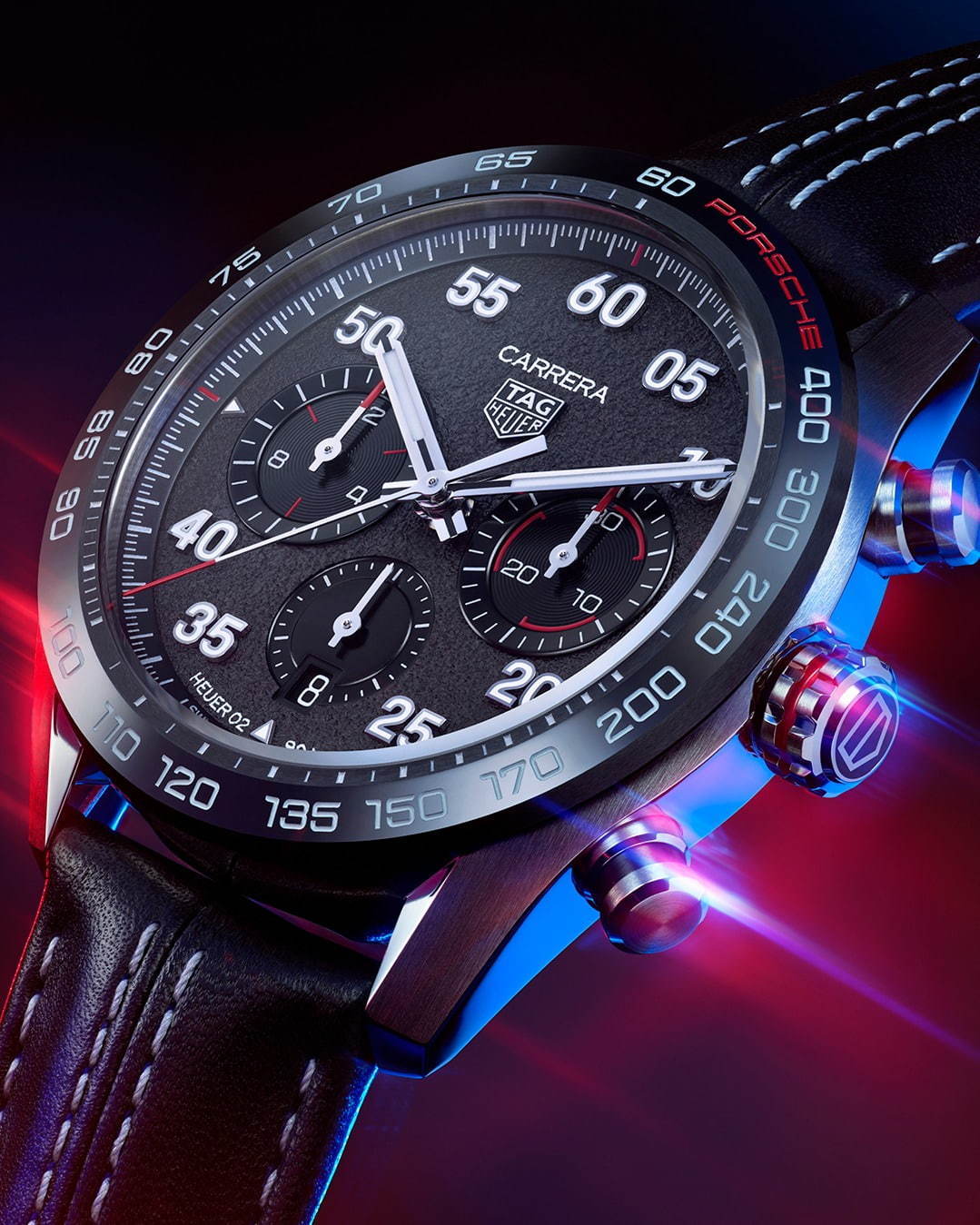 タグ・ホイヤー＆ポルシェの腕時計、ポルシェの“スポーツカー”デザインを取り入れたクロノグラフ｜写真17