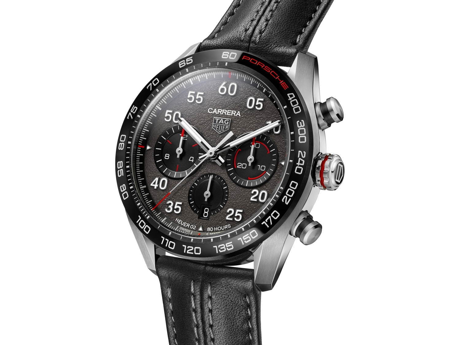 タグ・ホイヤー＆ポルシェの腕時計、ポルシェの“スポーツカー”デザインを取り入れたクロノグラフ｜写真5