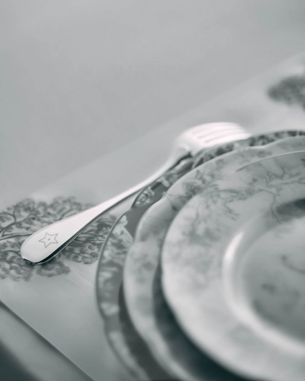 ディオール メゾン“トワル ドゥ ジュイ”の食器に新色グレー、植物＆タイガーモチーフのテーブルウェア｜写真29