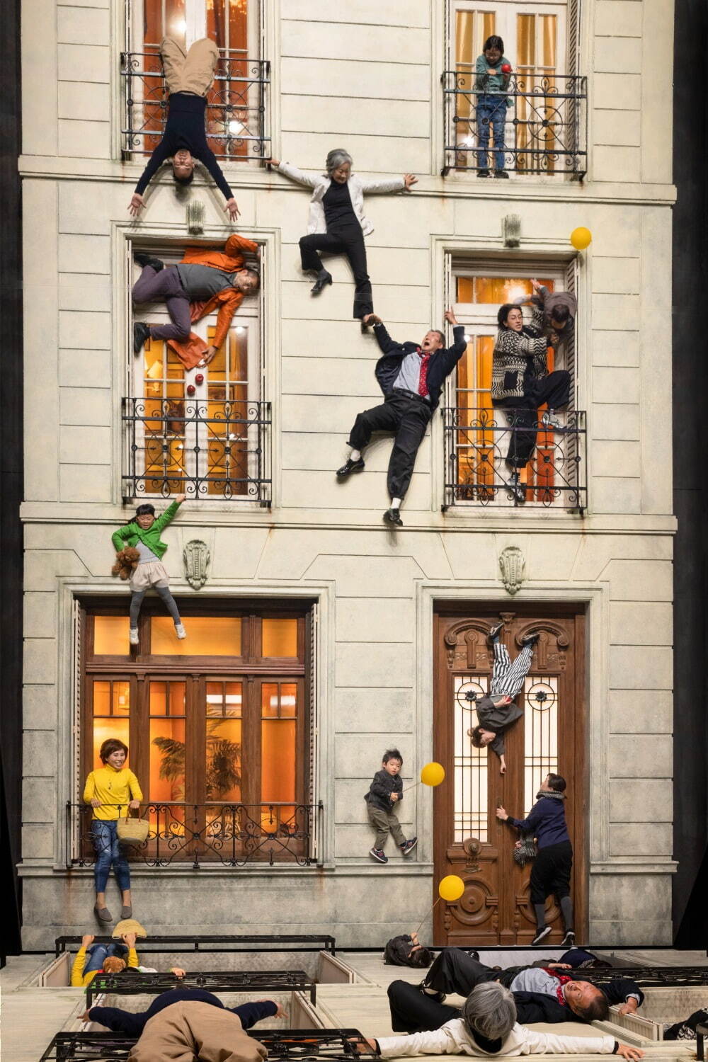 レアンドロ・エルリッヒ《建物—ブエノスアイレス》 撮影:小山田邦哉