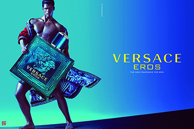 ヴェルサーチから男性用新作フレグランス「エロス」が発売