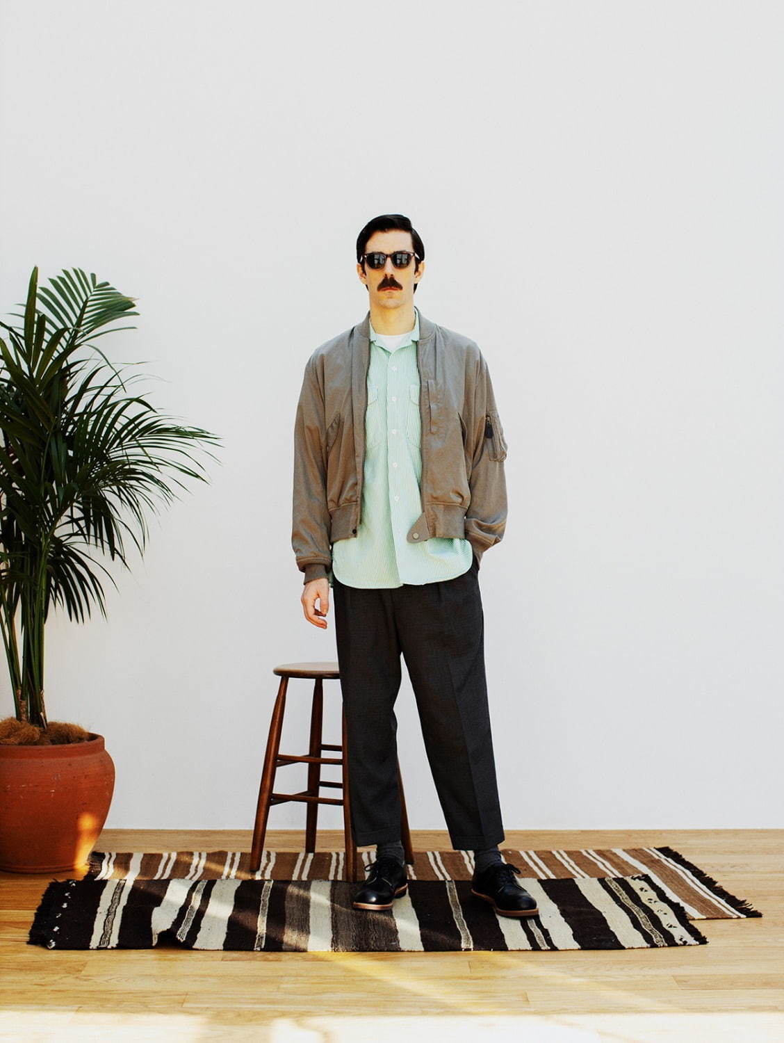 ビームス プラス 2021年春夏｜male ボンバージャケット